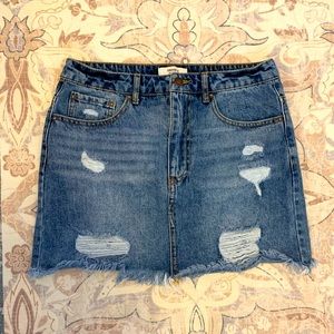 Forever21 Jean Skirt
